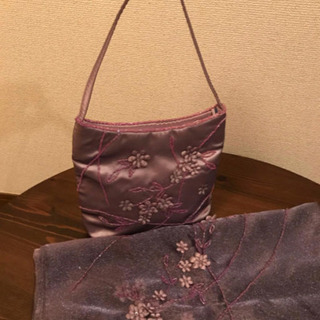 【値下げしました】パーティバッグ&ストール セット