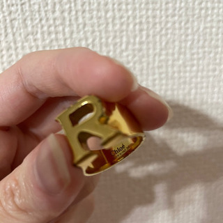 クロエ イニシャルリング Rの画像