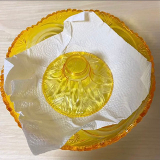 脚付き 菓子器 プレートの画像