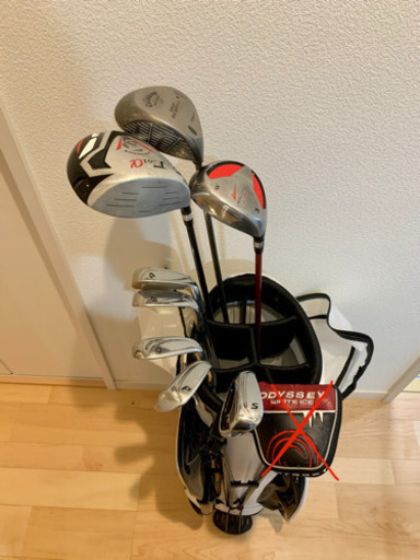 最終値下げ！【レフティ】 ゴルフクラブ セット キャディバッグ付