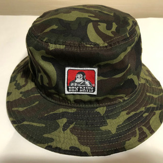 美品　BEN DAVIS ベンデイビス 帽子　迷彩