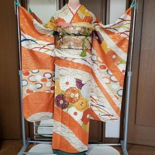 振り袖⑧、長襦袢、袋帯、小物セット 振り袖⑧、長襦袢、袋帯、小物セット