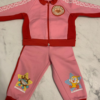 美品　それいけ！アンパンマン ジャージセットアップ