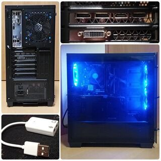 極美品 爆速ゲーミングPC Core-i5 GTX1070Ti SSD480G メモリ16G HDD500GB Win10 0121の画像