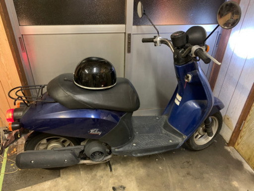 お自宅まで配送可能　ホンダ　トゥデイ　整備済み　すぐ乗れます　AF61 ヘルメット付き　エンジン絶好調　原付バイク