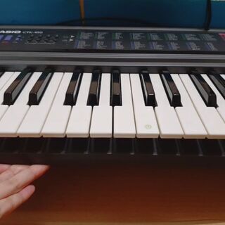 CASIO（カシオ）のキーボード　ctk-450 ブラックの画像
