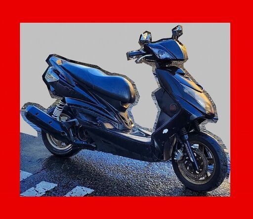 ★値引で45000円☆お届け可★ヤマハ　シグナス125X　SE46★全国発送可能★50cc 原付　二種　スクーター 小型二輪 原付2種 バイク Uber　ウーバー