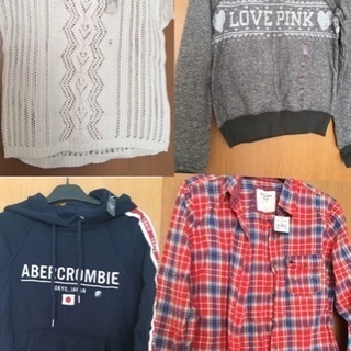 処分価格！未着　アバクロパーカーなど