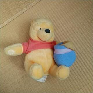 プーさんぬいぐるみの画像