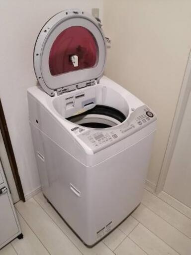 洗濯乾燥機　シャープ　8kg　2015年製