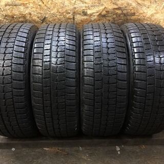 DUNLOP WINTER MAXX WM01 225/55R17 17インチ スタッドレス 4本 バリ溝 アルファード インプレッサXV等　(VTE349) クレジットカード QR決済可能