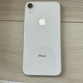 iPhoneXR 128GB 白 美品 SIMロック解除済