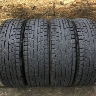 YOKOHAMA GEOLANDAR i/T-S 215/70R16 16インチ スタッドレス 4本 2015年製 バリ溝 デリカD:5 クルーガー RAV4等　(VTJ282) クレジットカード QR決済可能