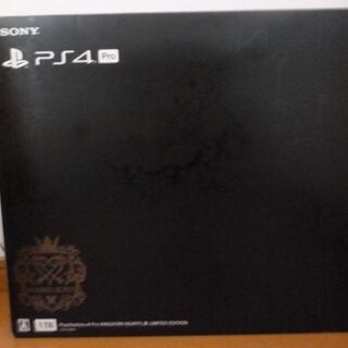 ほぼ未使用★保証付★PS4 Pro★Kingdom HeartsⅢ★限定版