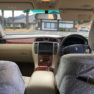 12回分割払　180系　ゼロクラウン後期　ロイヤルサルーン　希少2500CC　禁煙車・ＥＴＣ・純正ＨＤＤナビゲーション・バックカメラ・クルーズコントロール・電動シート・ディスチャージヘッドライト　エアバッグ・スマートキーの画像