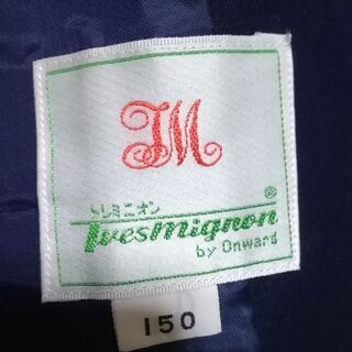 無料　女子　卒業式　入学式フォーマルジャケット　オンワード樫山　サイズ150 の画像