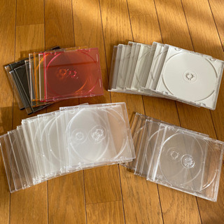 CD DVDの空ケース　あげます