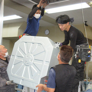 家族や友達みたいに和気あいあい仕事したい方必見★丁寧な先輩からの指導があるので未経験でも安心★【エアコン取付】の画像