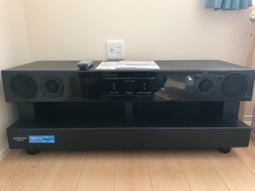 AQUOS SHARP スピーカー付きテレビ台