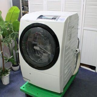 R2590) HITACHI 中古日立 ドラム式洗濯乾燥機　洗濯容量10kg/乾燥容量6kg　BD-S8700L 2015年製! 洗濯機 店頭取引大歓迎♪