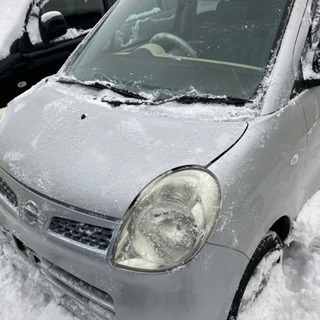 日産　モコ　4WD 銀