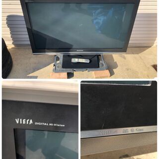C-810【中古品/現状品】パナソニック/Panasonic ビエ/VIERA 液晶カラーテレビ ≪TH-50PX80≫ 映像機器 テレビ TV 2008年製 50インチ 大画面の画像