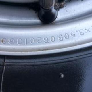 145R12 6PR  日産クリッパー　GBD-U71V 純正　ホイール付きタイヤセットの画像