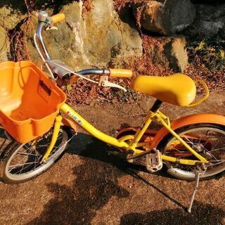 16インチ　子供用自転車の画像