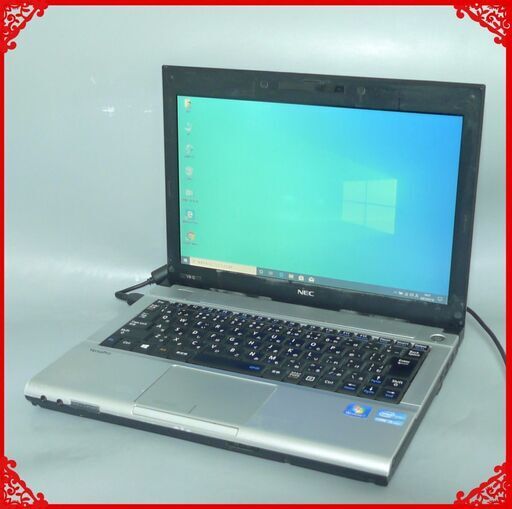 送料無料 長時間駆動バッテリ 薄型軽量モバイル ノートパソコン 中古良品 12.1型 NEC VK27MB-G 第3世代Core i5 4GB 320G 無線 Win10 Office
