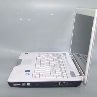 送料無料 ホワイト限定品 中古美品 Windows10 13.3型 Toshiba dynabook CXE/45KE ノートパソコン Celeron 4GB HDD320GB 無線 Win10 Office