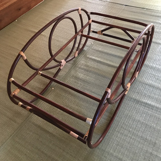 お話中です】ラタン ゆりかご ベビーベッド