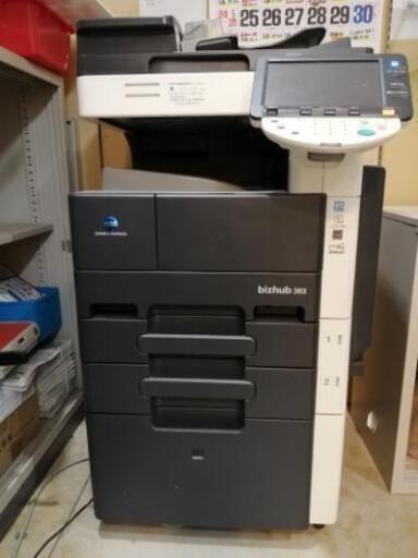 コニカミノルタbishub363 コピー機