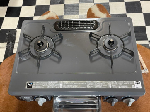 【リサイクルショップ八光　安心の3か月保証　配達・設置OK】KGM563DGR ガスコンロ [2口 /右強火 /都市ガス12・13A]