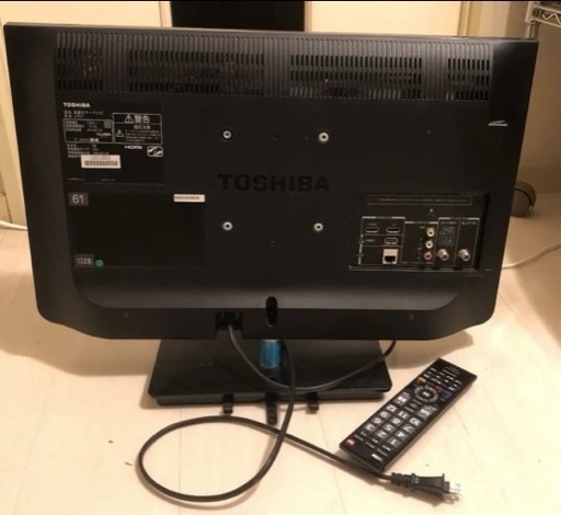 23インチテレビ4000円で譲ります！TOSHIBA LED REGZA S7 23S7