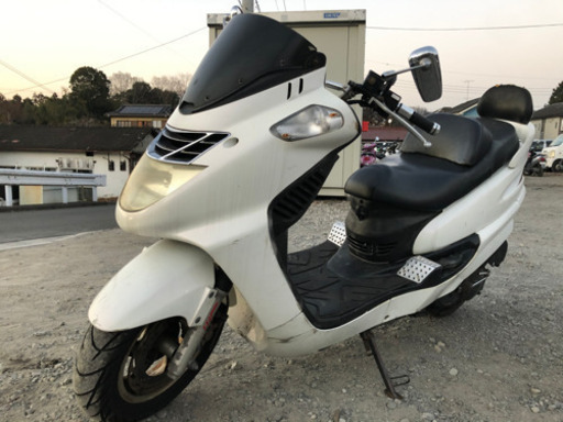 SYM RV125 社外マフラー付き　過走行の為激安出品！！