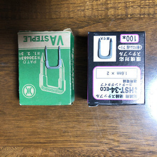 ステップル、ケーブルクリップ等の画像