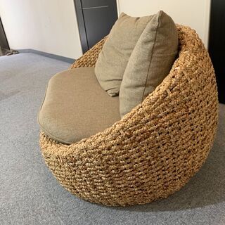 美品　二人掛けソファの画像
