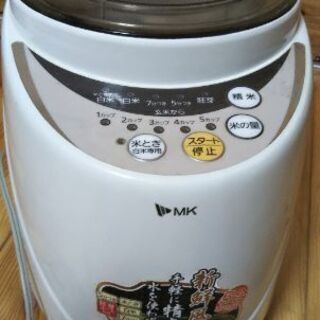 お話中    家庭用精米機SM-500 MK精工『新鮮風味づき』...
