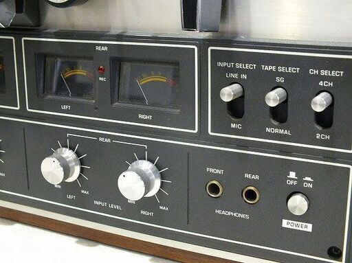 【苫小牧バナナ】指定業者にて整備済み Technics/テクニクス 4トラック マルチチャンネル テープデッキ オープンリールデッキ 