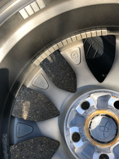 エスティマ純正ホイール ルマンV 215/45/r18 4本