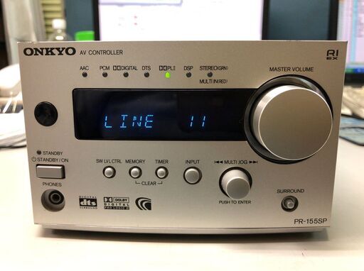 値下げ★中古★ONKYO オンキョー　AV コントローラー PR-155SP 通電OK ジャンク