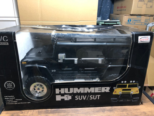 【希少・未開封】1/6 HUMMER/ハマー H1 SUV R/C ラジコン HH1-08 ブラック 黒 BIG SIZE