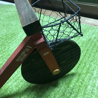 花かご飾り三輪車の画像