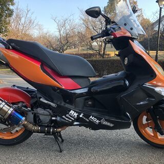 【値下げしました】PGO G-MAX125 限定SP仕様 前後ブ...