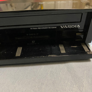 ※お取引中  中古品 HDD&DVDレコーダー VARDIA RD-S304Kの画像