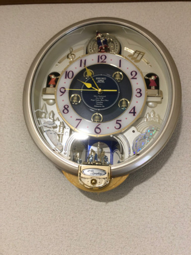 受渡予定者様　決まりました。電波壁掛け時計　SEIKO製