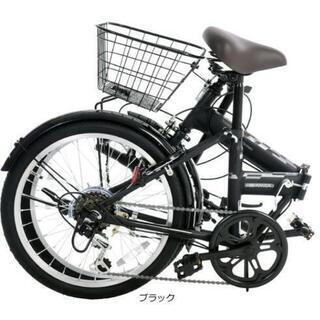 折りたたみ自転車 アサヒオリジナルモデル　ほぼ新品、品質保証書付き、オートライト付き、6段変速ギア付き
の画像