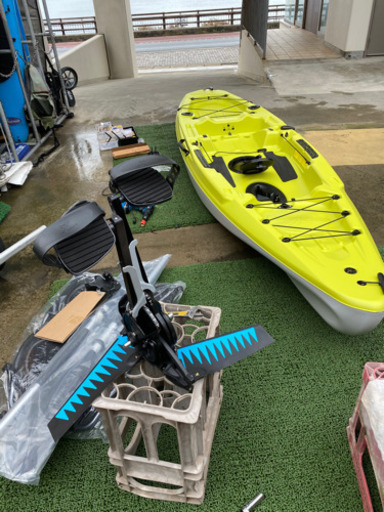 ホビーカヤック　パスポート12  一式　ホンデックス魚探付き