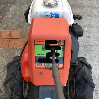 KUBOTA耕運機TR-6クボタ中古6馬力歩行型トラクターの画像