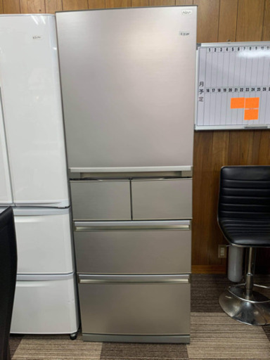 アクア5ドア容積400L美品冷蔵庫